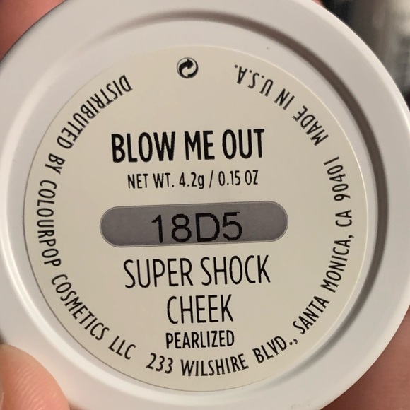 2/$15 Colourpop Super Shock Cheek “Blow Me Out” - Picture 2 of 2